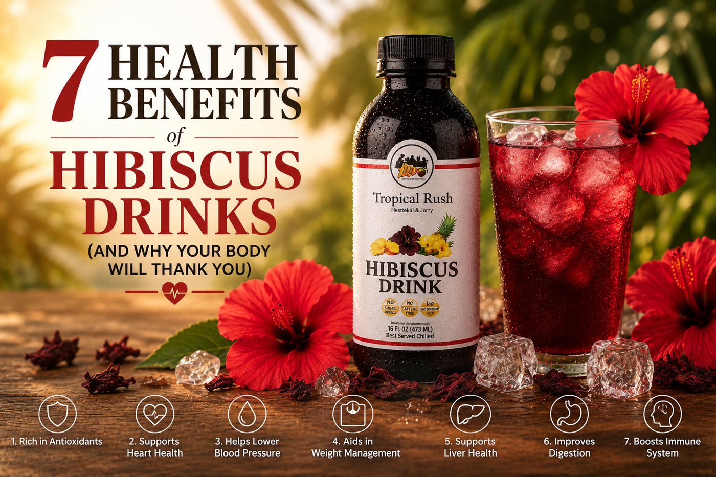 7 Health Benefits of Hibiscus Drinks (And Why Your Body Will Thank You)