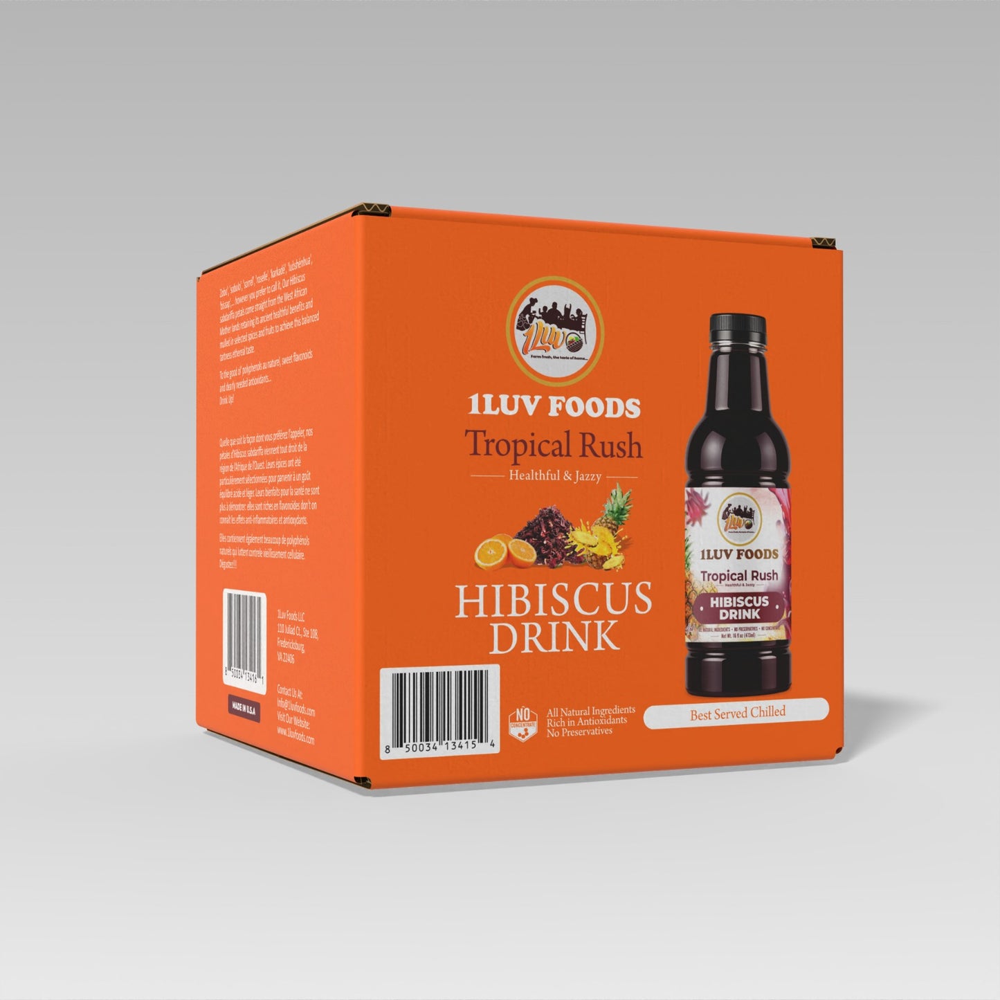 Tropical Rush Hibiscus Drink