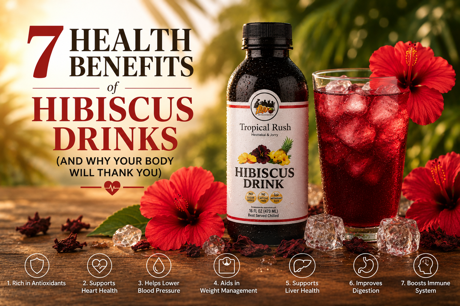 7 Health Benefits of Hibiscus Drinks (And Why Your Body Will Thank You)