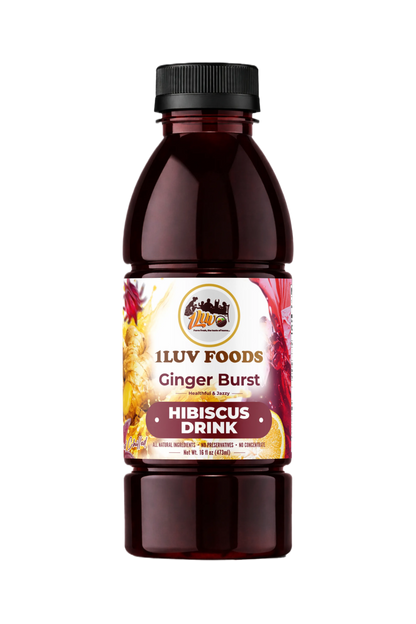Ginger Burst Hibiscus Drink