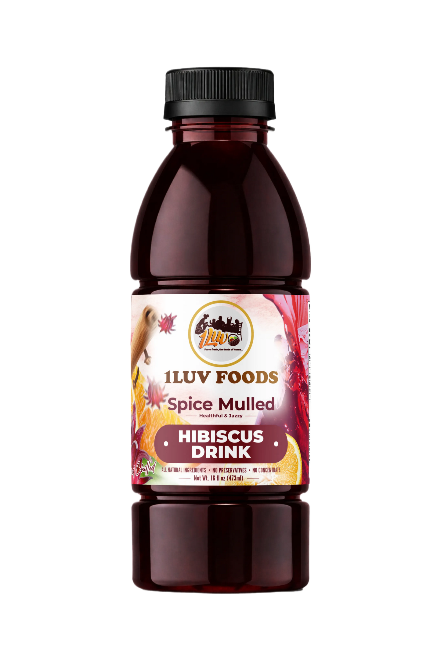 Spice Mulled Hibiscus Drink