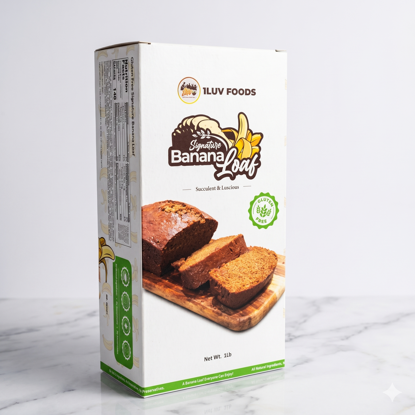 1Luv Foods Signature Banana Loaf