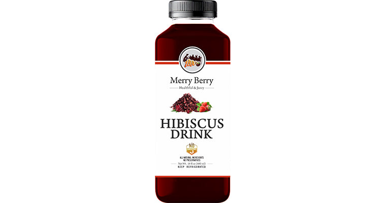 Merry Berry Hibiscus Drink