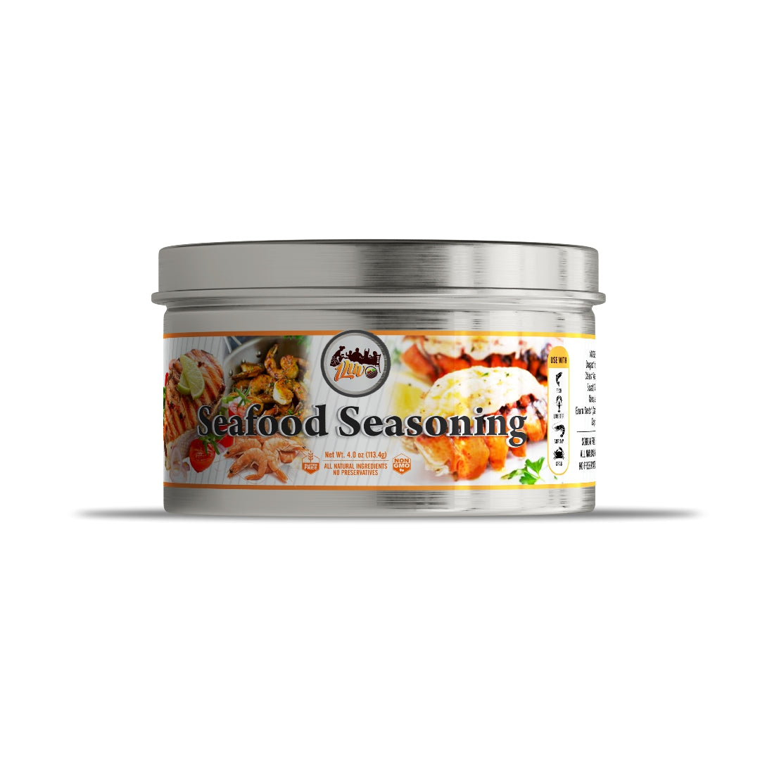 Exquisite Seafoods Seasoning Enhance Your Seafood Creations with Our Special Mix 1Luv Foods LLC