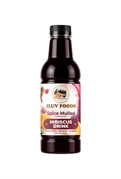 Spice Mulled Hibiscus Drink